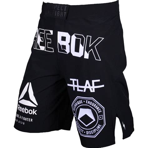 reebok mma shorts|More.